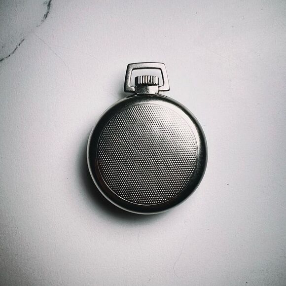 Westclox | Unisex | Pocket Watch | One Size | 1950’s Vintage Silver Watch - Picture 4 of 6